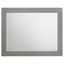  Coaster Furniture Ives 224974 Dresser Mirror - Grey High Gloss IMAGE 2