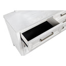  Coaster Furniture Marielle 224843M 6-Drawer Dresser with Mirror - Distressed White IMAGE 11