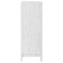  Coaster Furniture Marielle 224845 5-Drawer Bedroom Chest - Distressed White IMAGE 4