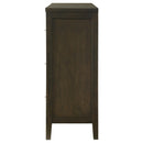  Coaster Furniture Wilkes 224423 6-Drawer Dresser Cabinet - Dark Cocoa IMAGE 4