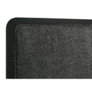  Coaster Furniture Cavelle 223661KE 51-inch Upholstered Eastern King Bed - Black IMAGE 7
