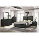  Coaster Furniture Cavelle 223664 Dresser Mirror - Black IMAGE 4