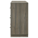  Coaster Furniture Fenwick 224983 9-Drawer Dresser - Grey Oak IMAGE 4