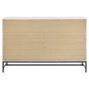  Coaster Furniture Sonora 224863 6-Drawer Bedroom Dresser - White IMAGE 6