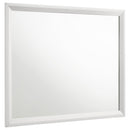  Coaster Furniture Sonora 224864 Dresser Mirror - White IMAGE 1
