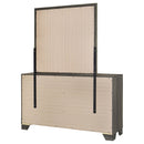  Coaster Furniture Wright 223343M 6-Drawer Dresser and Mirror - Brown Oak IMAGE 7