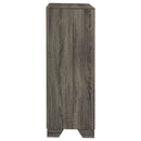  Coaster Furniture Wright 223345 4-Drawer Chest of Drawers - Brown Oak IMAGE 4