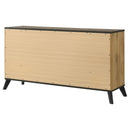  Coaster Furniture Kaywood 225003 6-Drawer Dresser Cabinet - Natural Pine IMAGE 7