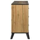  Coaster Furniture Kaywood 225003 6-Drawer Dresser Cabinet - Natural Pine IMAGE 8