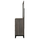  Coaster Furniture Watson 212423M 6-Drawer Dresser with Mirror - Grey Oak IMAGE 4