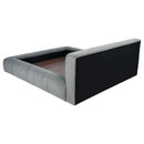  Coaster Furniture Wilshire 315981KE Upholstered Eastern King Platform Bed - Grey IMAGE 8