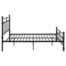  Coaster Furniture Novak 316001Q 48-inch Metal Queen Open Frame Bed - Matte Black IMAGE 7