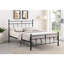  Coaster Furniture Novak 316001Q 48-inch Metal Queen Open Frame Bed - Matte Black IMAGE 8