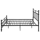  Coaster Furniture Novak 316001KE 48-inch Metal Eastern King Open Frame Bed - Matte Black IMAGE 4