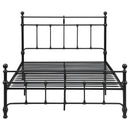  Coaster Furniture Novak 316001F 48-inch Metal Full Open Frame Bed - Matte Black IMAGE 2