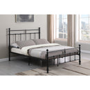  Coaster Furniture Novak 316001F 48-inch Metal Full Open Frame Bed - Matte Black IMAGE 8