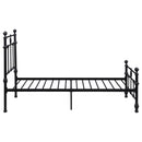  Coaster Furniture Novak 316001T 48-inch Metal Twin Open Frame Bed - Matte Black IMAGE 7