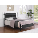  Coaster Furniture Cameron 360321Q 51-inch Metal Queen Panel Bed - Black IMAGE 8