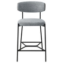  Coaster Furniture Elison 182646 Counter Height Bar Stool - Grey IMAGE 2