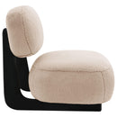  Coaster Furniture Duffie 903097 Upholstered Armless Accent Chair - Camel IMAGE 7