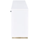  Coaster Furniture Dalton 950405 2-door Storage Cabinet - White and Distressed Pine IMAGE 5