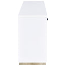  Coaster Furniture Dalton 950405 2-door Storage Cabinet - White and Distressed Pine IMAGE 9