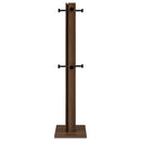  Coaster Furniture Rikkie 983281 Engineered Wood Coat Rack - Walnut IMAGE 2