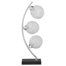  Coaster Furniture Claudia 920233 30-inch Woven Spherical Metal Table Lamp - Black IMAGE 6