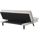  Coaster Furniture Laredo 360017 Upholstered Tufted Convertible Sofa Bed - Light Grey IMAGE 8