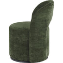  Coaster Furniture Harjo 907530 Velvet Upholstered Swivel Accent Chair - Olive Green IMAGE 5