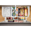  Whirlpool 36-inch, 31 cu. ft. Freestanding French 3-Door Refrigerator with Interior Ice Maker WRFF3136SZ IMAGE 7