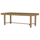  Coaster Furniture Arini 108931 104-inch Extension Leaf Dining Table - Sand Wash IMAGE 6