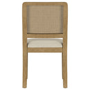  Coaster Furniture Arini 108932SWD Set of 2 Rattan Cane Dining Side Chair - Sand Wash IMAGE 7