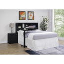  Coaster Furniture Westpark 315851Q 49-inch Queen Bookcase Headboard - Black IMAGE 7