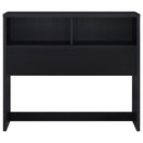 Coaster Furniture Westpark 315851F 49-inch Full Bookcase Headboard - Black IMAGE 3