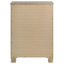  Coaster Furniture Oakglen 225105 5-drawer Chest - Weathered Oak IMAGE 7