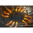  Whirlpool 30-inch Electric Range with Air Cooking Technology and Steam Clean YWFES4530SW IMAGE 5