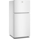  Whirlpool 29.5-inch, 19 Cu. Ft. Top Freezer Refrigerator with Total Coverage Cooling WRTX5419SW IMAGE 3