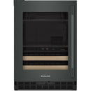  KitchenAid 24" Beverage Center with Glass Door and Wood-Front Racks KUBL524SJP IMAGE 1