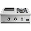  DCS Series 7 30in Built-In Gas Griddle & Double Side Burner BFGC-30BGD-L IMAGE 1