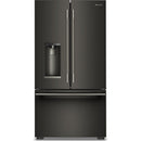 KitchenAid 36-inch, 23 cu. ft. French 3-Door Refrigerator KRFC636SBE IMAGE 1