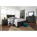  Signature Design by Ashley Brinxton B249B7 6 pc Queen Panel Bedroom Set IMAGE 2