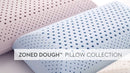  Malouf Zoned Dough® + Bamboo Charcoal Queen Bed Pillow ZZQQMPZB EXTERNAL_VIDEO 1