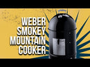  Weber Smokey Mountain 22in Cooker Smoker 731001 EXTERNAL_VIDEO 1