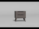  Furniture of America Lennart 2-Drawer Nightstand CM7386GY-N EXTERNAL_VIDEO 1