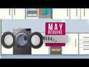  LG 5.8 cu. ft. Front Loading Washer with TurboWash™ 360° WM6500HBA EXTERNAL_VIDEO 1