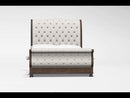  Size_California King -- Furniture of America Lysandra Sleigh Bed EXTERNAL_VIDEO 1