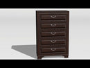  Furniture of America Brandt 5-Drawer Chest CM7302CH-C EXTERNAL_VIDEO 1